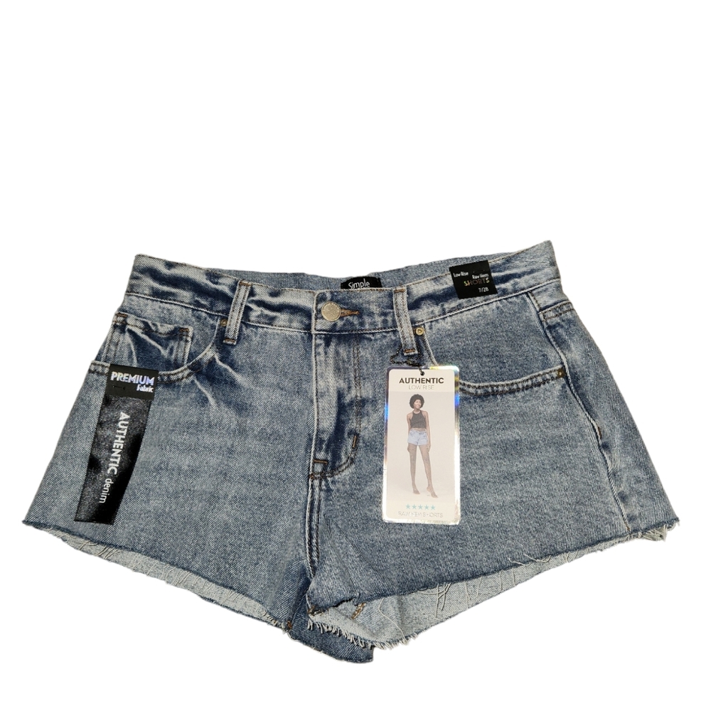 Simple society jean shirts low rise